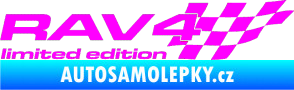 Samolepka RAV4 limited edition pravá Fluorescentní růžová