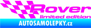 Samolepka Rover limited edition levá Fluorescentní růžová