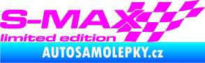 Samolepka S-MAX limited edition pravá Fluorescentní růžová