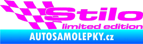 Samolepka Stilo limited edition levá Fluorescentní růžová