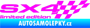 Samolepka SX4 limited edition pravá Fluorescentní růžová