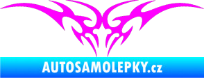 Samolepka Tetování 001 Fluorescentní růžová