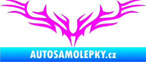 Samolepka Tetování 008 Fluorescentní růžová