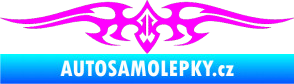 Samolepka Tetování 018 Fluorescentní růžová