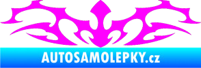 Samolepka Tetování 043 Fluorescentní růžová