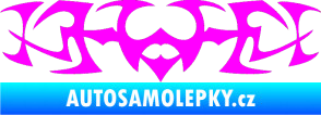 Samolepka Tetování 047 Fluorescentní růžová