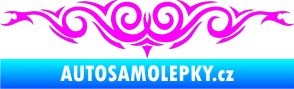 Samolepka Tetování 057 Fluorescentní růžová