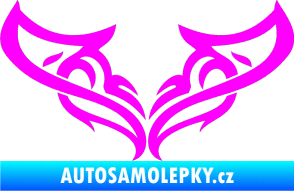 Samolepka Tetování 063 Fluorescentní růžová