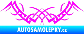 Samolepka Tetování 087 Fluorescentní růžová