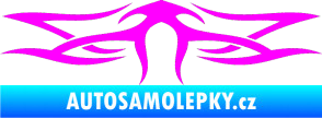 Samolepka Tetování 104 Fluorescentní růžová