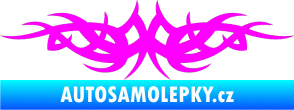 Samolepka Tetování 108 Fluorescentní růžová