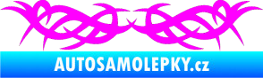 Samolepka Tetování 109 Fluorescentní růžová