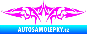 Samolepka Tetování 120 Fluorescentní růžová