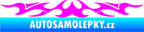 Samolepka Tetování 131 Fluorescentní růžová