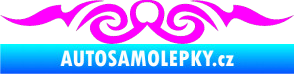 Samolepka Tetování 133 Fluorescentní růžová