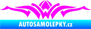 Samolepka Tetování 140 Fluorescentní růžová