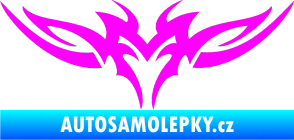 Samolepka Tetování 150 Fluorescentní růžová