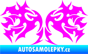 Samolepka Tetování 197 Fluorescentní růžová