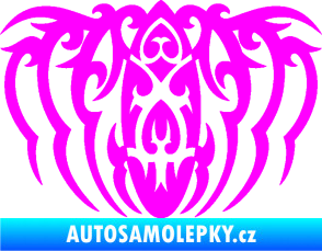 Samolepka Tetování 210 Fluorescentní růžová