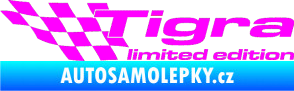 Samolepka Tigra limited edition levá Fluorescentní růžová