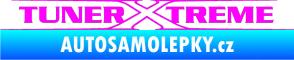 Samolepka Tuner extreme obrys Fluorescentní růžová