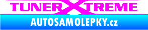 Samolepka Tuner extreme plny Fluorescentní růžová