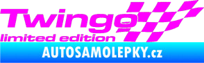 Samolepka Twingo limited edition pravá Fluorescentní růžová