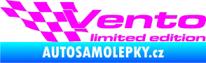 Samolepka Vento limited edition levá Fluorescentní růžová