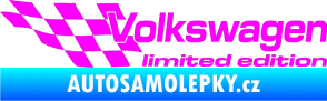 Samolepka Volkswagen limited edition levá Fluorescentní růžová
