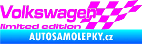 Samolepka Volkswagen limited edition pravá Fluorescentní růžová