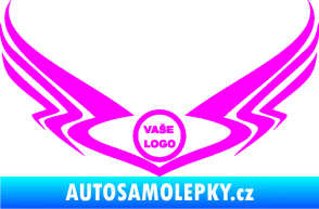 Samolepka Znak Tetování 003 Fluorescentní růžová