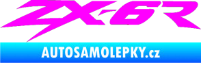 Samolepka ZX 6R Fluorescentní růžová