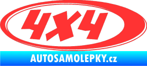 Samolepka 4x4 varianta 010 světle červená