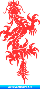 Samolepka Dragon 050 levá světle červená