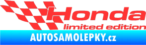 Samolepka Honda limited edition levá světle červená