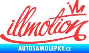 Samolepka Illmotion světle červená