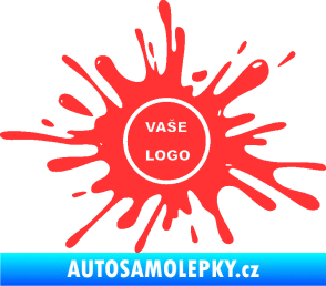 Samolepka Kaňka 003 znak světle červená