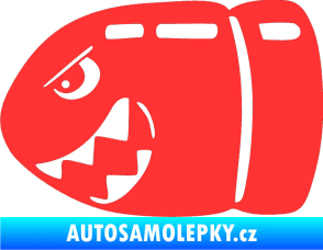 Samolepka Náboj 002 levá světle červená