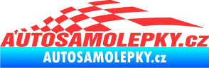 Samolepka Nálepka na auto - www.autosamolepky.cz 002 světle červená
