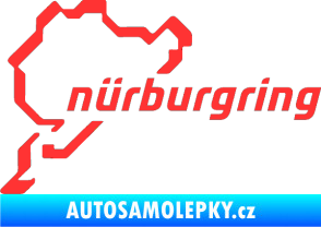 Samolepka Nurburgring světle červená