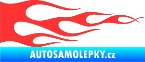 Samolepka Plameny 090 světle červená