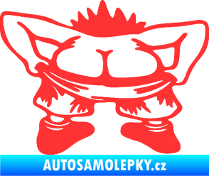 Samolepka Polib mi 003 světle červená