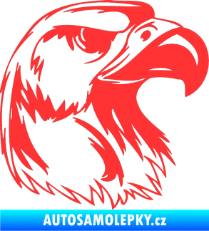 Samolepka Predators 014 pravá světle červená