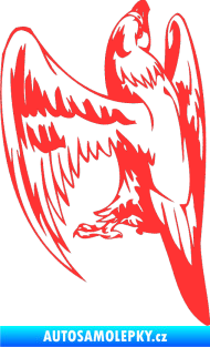 Samolepka Predators 018 levá světle červená