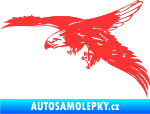 Samolepka Predators 029 levá světle červená