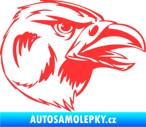 Samolepka Predators 037 pravá světle červená