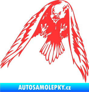Samolepka Predators 055 levá světle červená