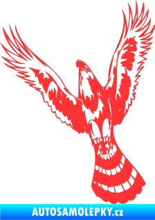Samolepka Predators 078 levá světle červená