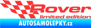 Samolepka Rover limited edition levá světle červená