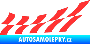 Samolepka Šachovnice 029 světle červená